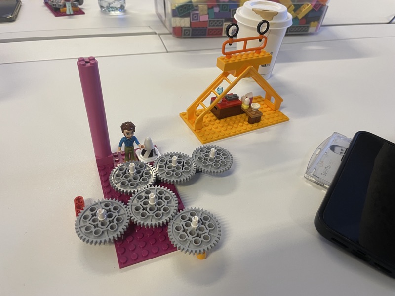 Atelier Créativité Design Thinking — briques LEGO Serious Play