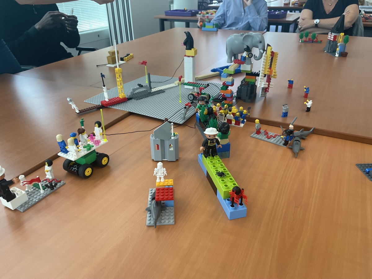 Équipe en atelier LEGO Serious Play à Paris